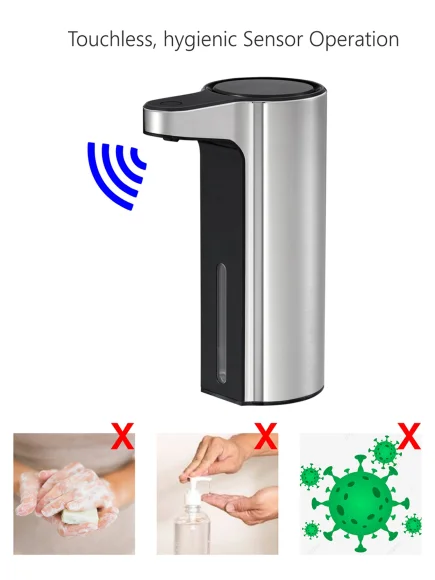 Aroma Autometic Smart Soap Dispenser Metallic