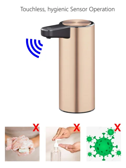 Aroma Autometic Smart Soap Dispenser Rose Gold
