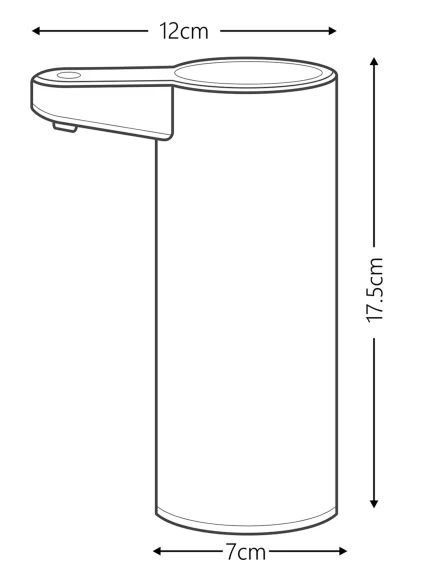 Aroma Autometic Smart Soap Dispenser Rose Gold