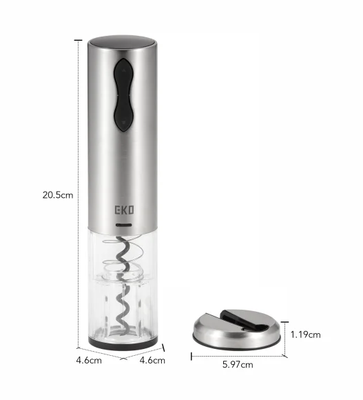 Boer Electric Wine Opener Metallic
