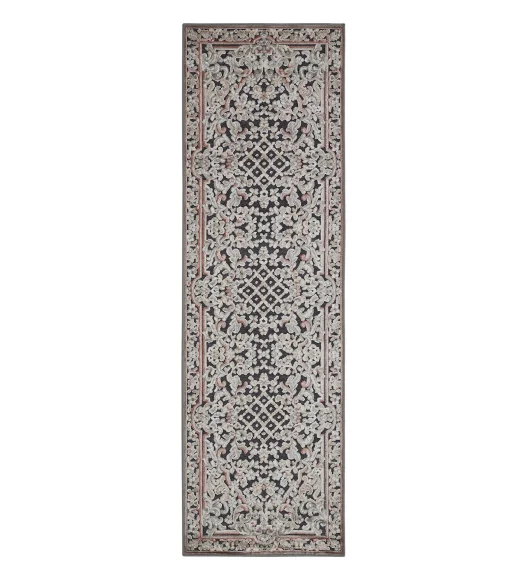 Genova Classical Runner Cream and Grey