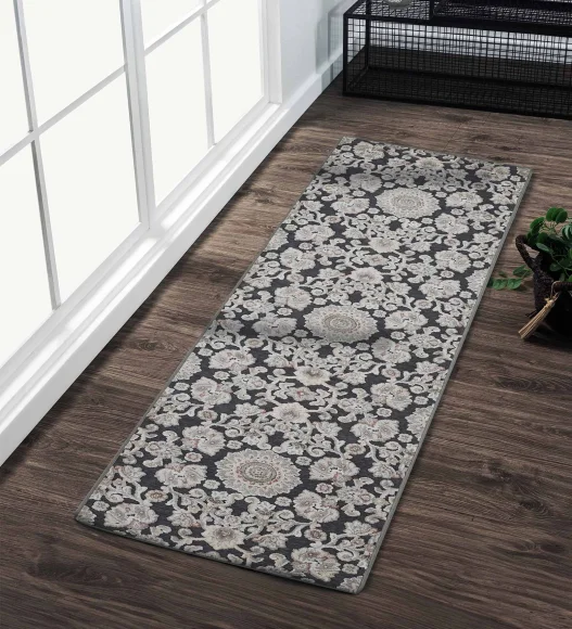 Genova Classical Runner Grey and Cream