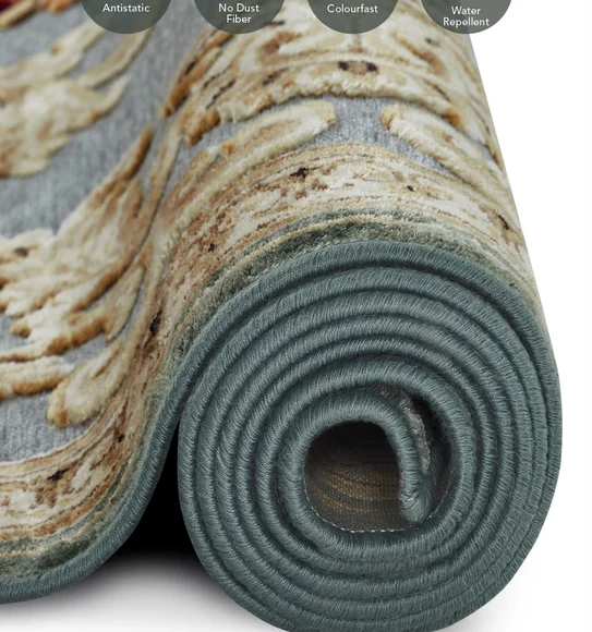 Genova Classical Carpet Beige and Grey