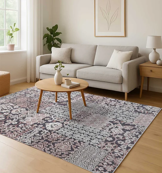 Genova Classical Carpet Cream and Grey