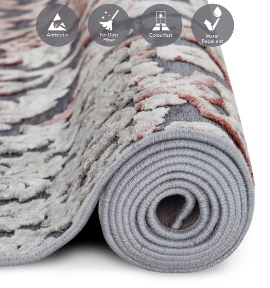 Genova Classical Carpet Cream and Grey