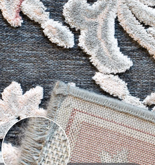 Genova Classical Carpet Cream and Grey