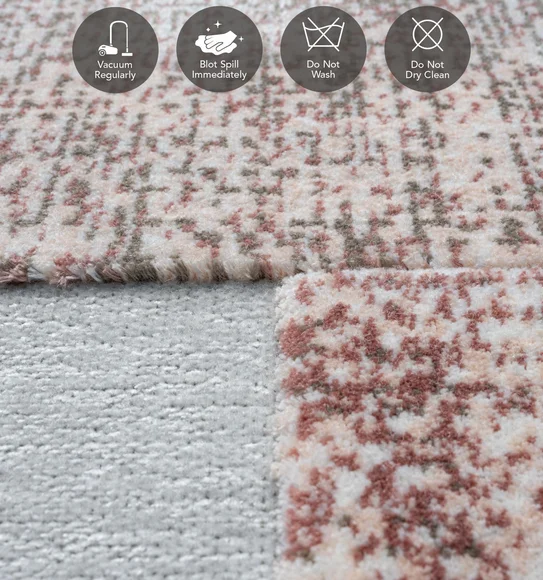 Genova Geometric Carpet Cream and Grey