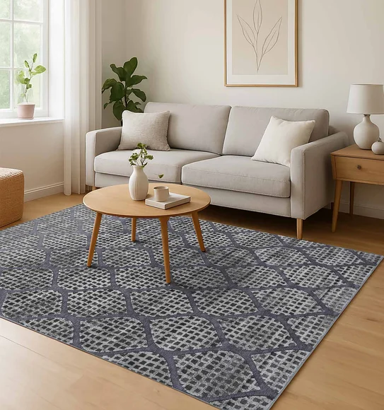 Genova Moroccan Carpet Cream and Grey