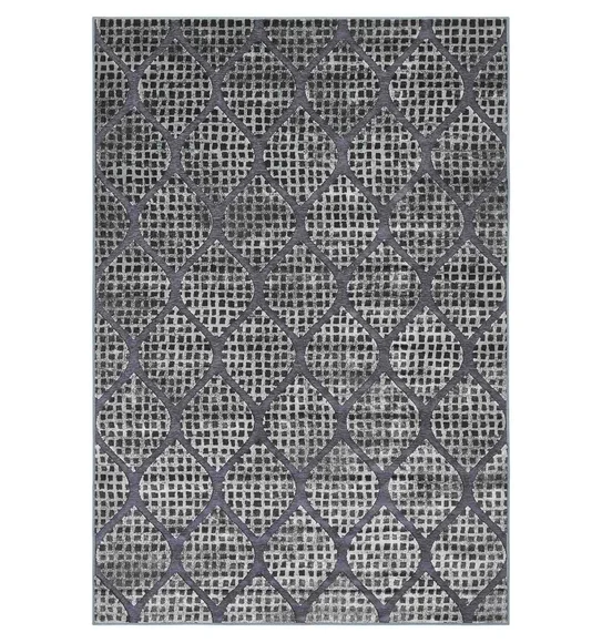 Genova Moroccan Carpet Cream and Grey
