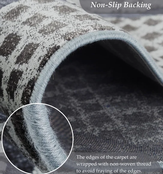 Genova Moroccan Carpet Cream and Grey