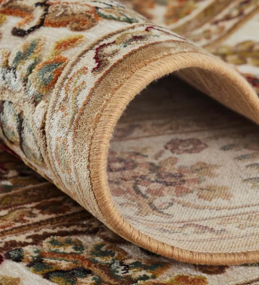 Beige Classical Viscose Carpet,200x290 cm
