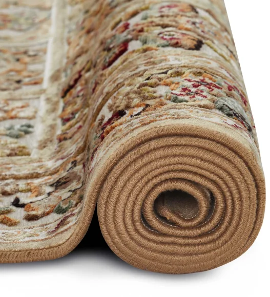 Beige Classical Viscose Carpet,200x290 cm