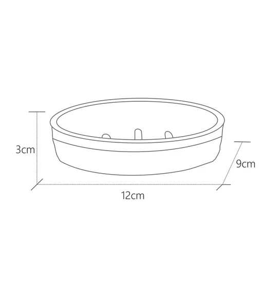 Alvina Polyresin Wicker Soap Dish Cream