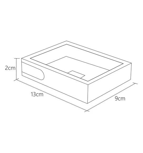 Alvina Polyresin Soap Dish Tan