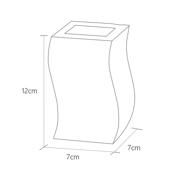 Alvina Polyresin Tumbler Sandstone Brown
