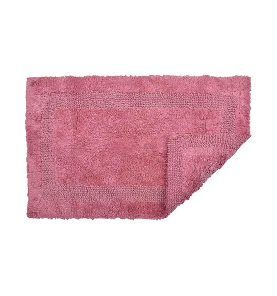 Affinity Reversible Cotton Bath Mat Blush