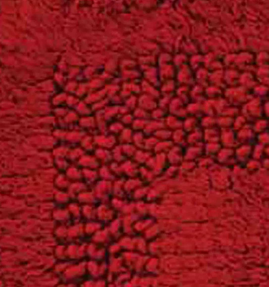 Affinity Reversible Cotton Bath Mat Burgundy