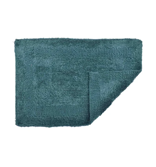 Affinity Reversible Cotton Bath Mat Peacock