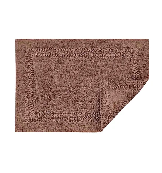 Affinity Reversible Cotton Bath Mat Stucco