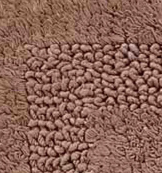 Affinity Reversible Cotton Bath Mat Stucco
