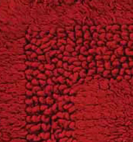 Affinity Reversible Cotton Bath Mat Burgundy