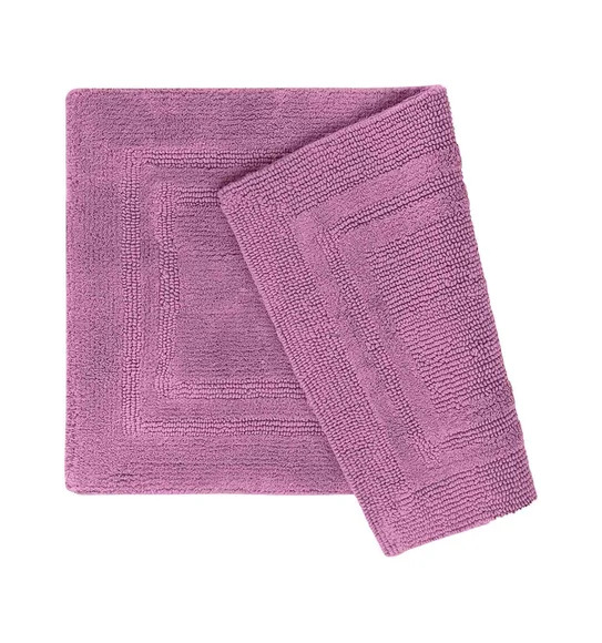 Casanova Reversible Bath Mat Aubergine