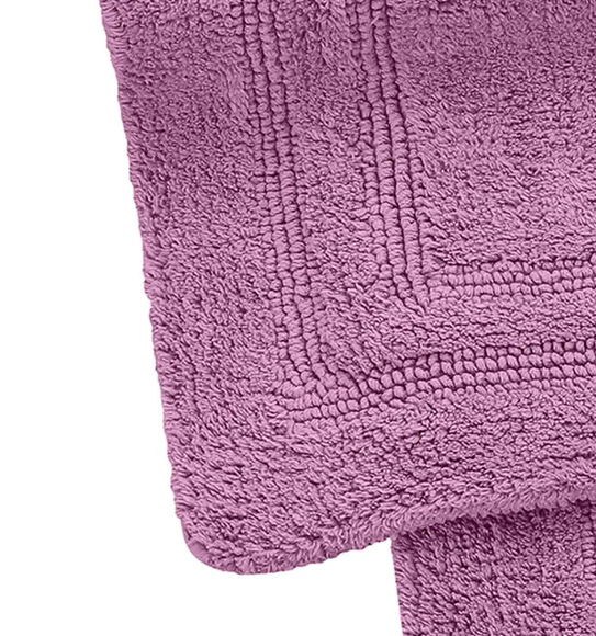 Casanova Reversible Bath Mat Aubergine