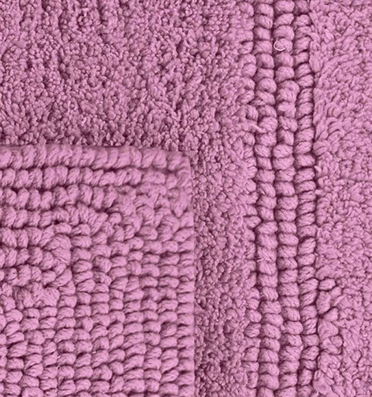Casanova Reversible Bath Mat Aubergine