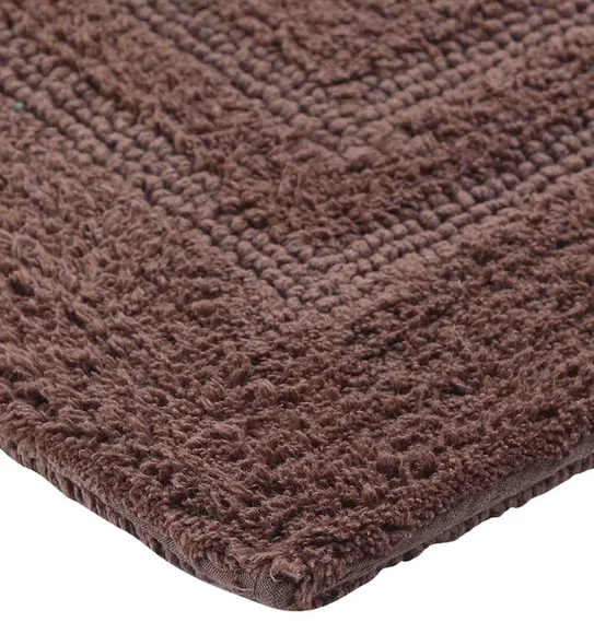 Casanova Reversible Bath Mat L Brown
