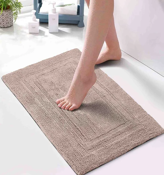 Casanova Reversible Bath Mat Light Beige