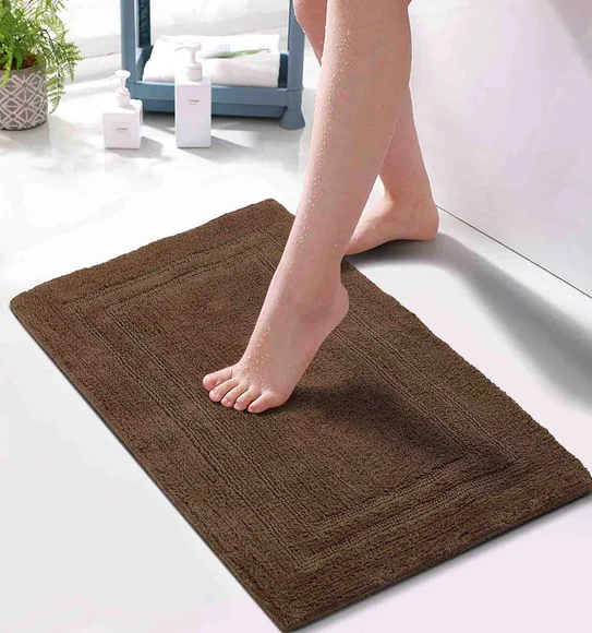 Casanova Reversible Bath Mat Dark Brown