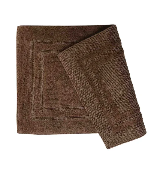 Casanova Reversible Bath Mat Dark Brown