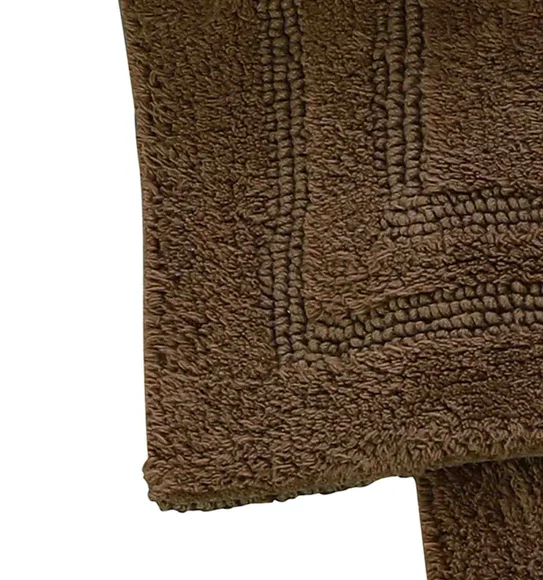 Casanova Reversible Bath Mat Dark Brown