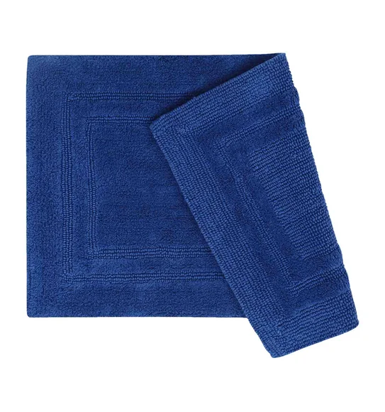 Casanova Reversible Bath Mat Navy Blue