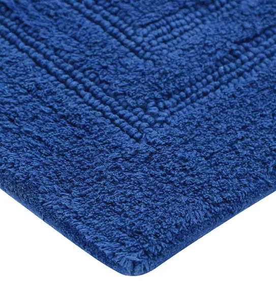 Casanova Reversible Bath Mat Navy Blue