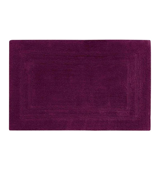 Casanova Reversible Bath Mat Burgundy