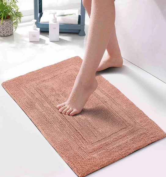 Casanova Reversible Bath Mat Brown