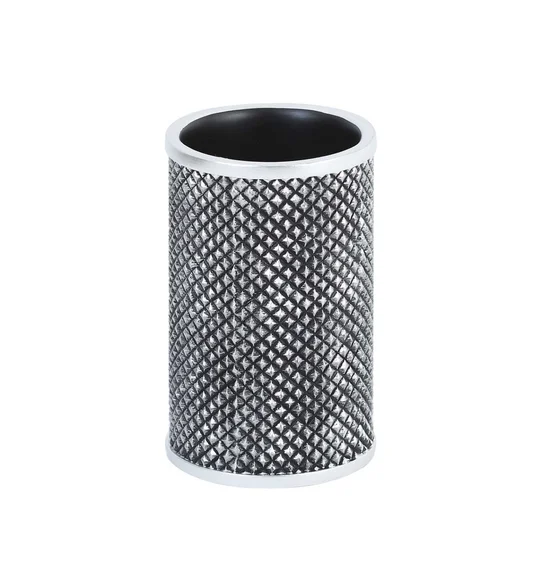 Alvina Polyresin Tumbler Charcoal