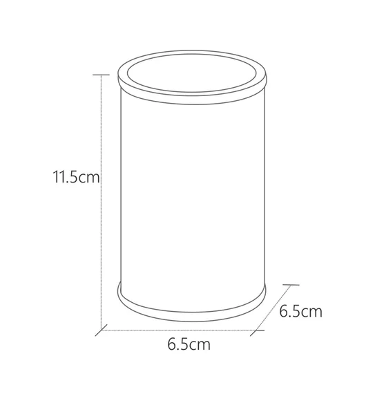 Alvina Polyresin Tumbler Charcoal