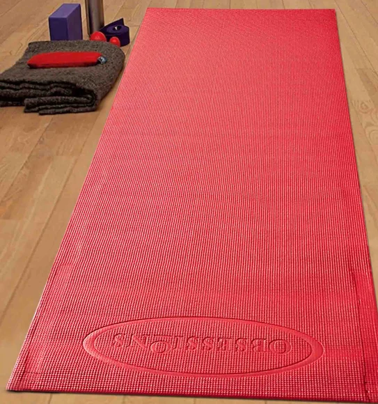 Rejuvenating Anti skid Yoga Mat Rejuvenating Red