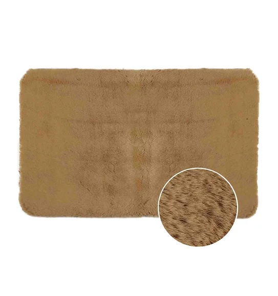 Galaxy Super Soft Light Weight Bath Mat Gold