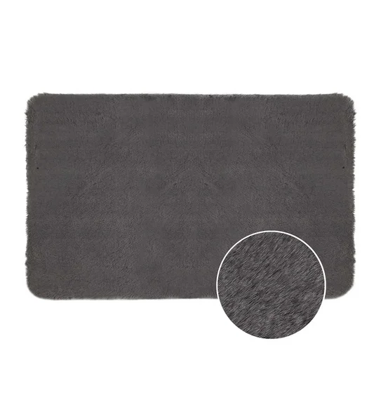 Galaxy Super Soft Light Weight Bath Mat Charcoal