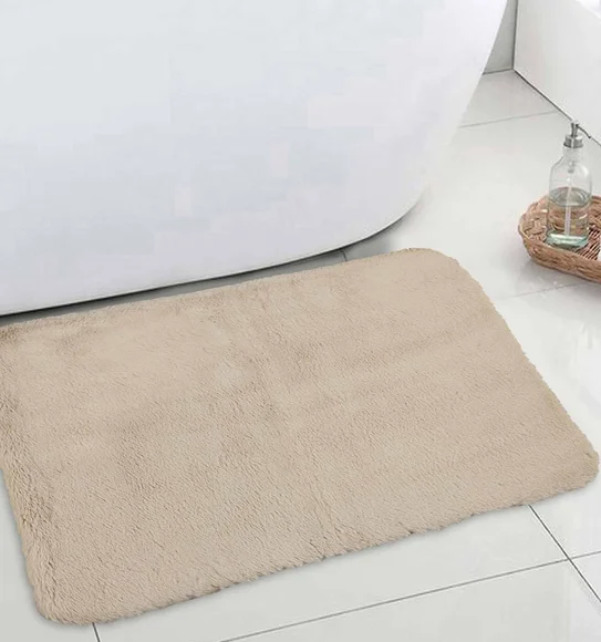Galaxy Super Soft Light Weight Bath Mat Fawn