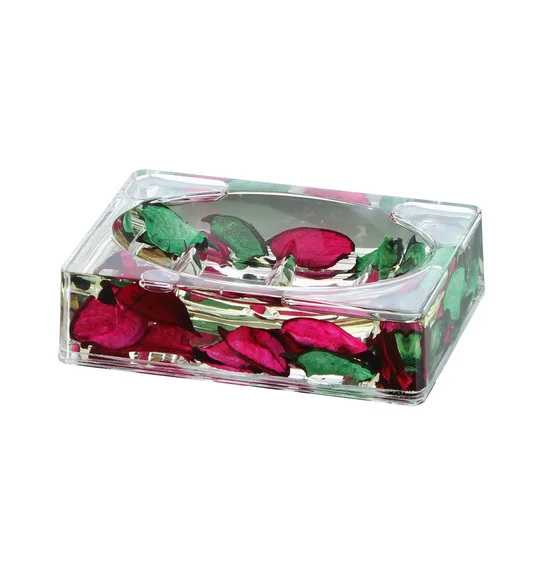 Agua Acrylic Acrylic Bath Set Clear
