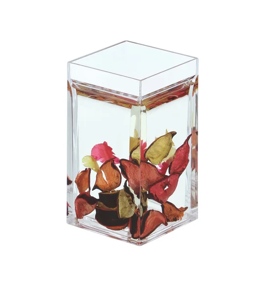 Agua Acrylic Acrylic Bath Set Red