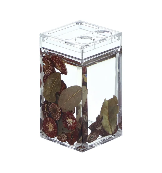Agua Acrylic Acrylic Bath Set Brown