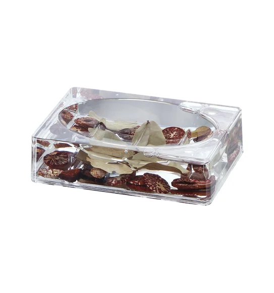 Agua Acrylic Acrylic Bath Set Brown