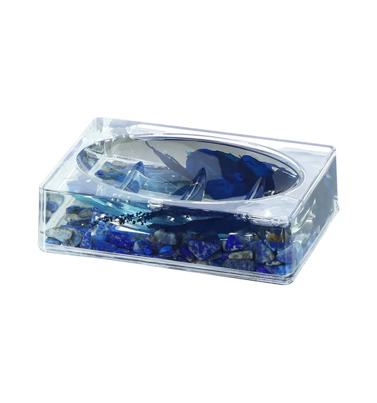 Agua Acrylic Acrylic Bath Set D.Blue