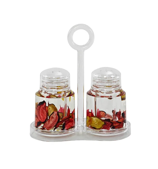 Agua Acrylic Acrylic Salt & Pepper Sprinkler Rust