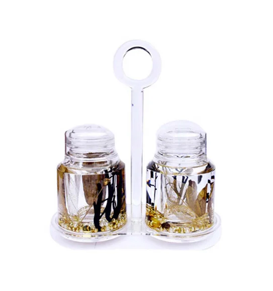 Agua Acrylic Acrylic Salt & Pepper Sprinkler Golden